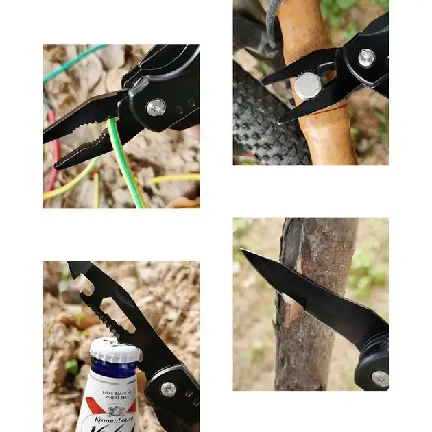 Мультитул Claw Hammer 21-в-1 с молотком и гвоздодером, черный - изображение 6
