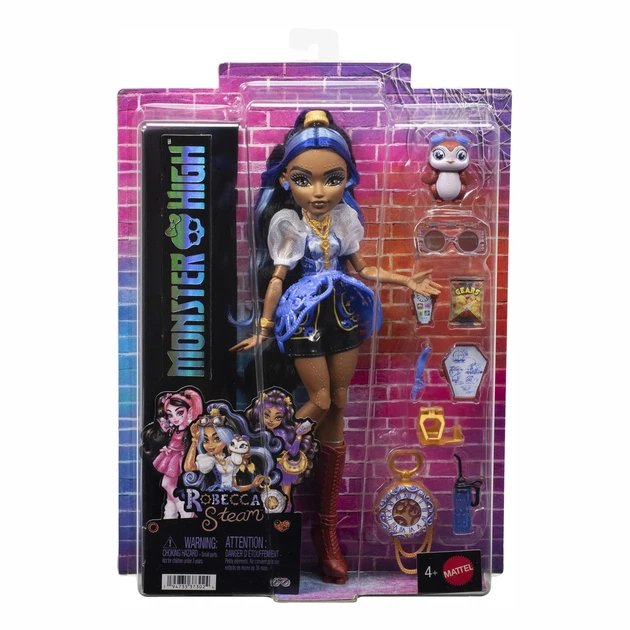 Кукла Monster High Монстро-классика Робекка (JMB81) - Фото 2 Кукла Monster High Монстро-классика Робекка (JMB81) - изображение 2