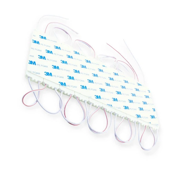Модуль світлодіодний 12V Білий 4 SMD Long Lens (10шт) Megalight - зображення 2