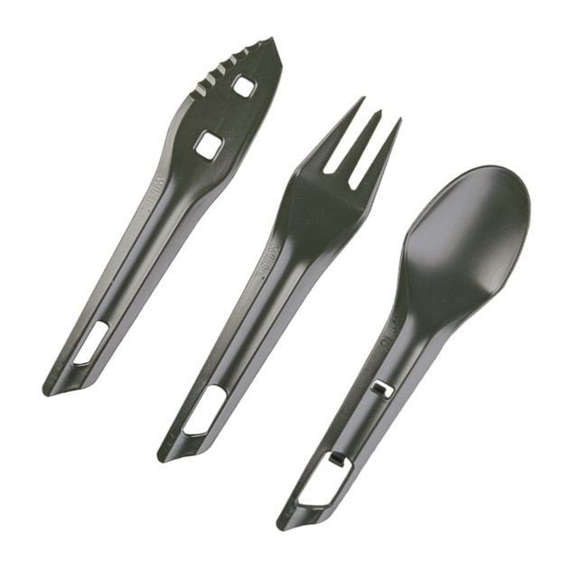 Набор столовый Wildo THE OCYs Outdoor Cutlery Set Olive - Фото 4 Набор столовый Wildo THE OCYs Outdoor Cutlery Set Olive - изображение 4