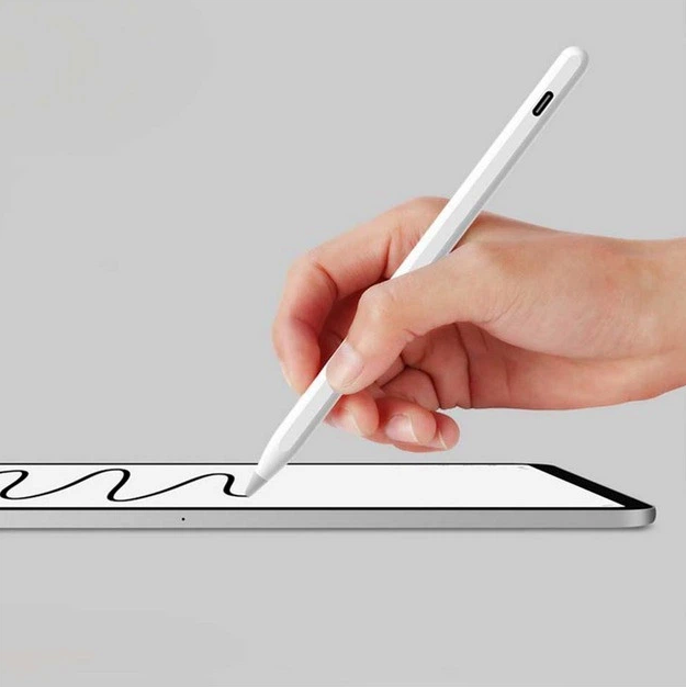 Стилус універсальний 3-in-1 Magnetic для роботи та навчання з магнітним кріпленням білий - зображення 6