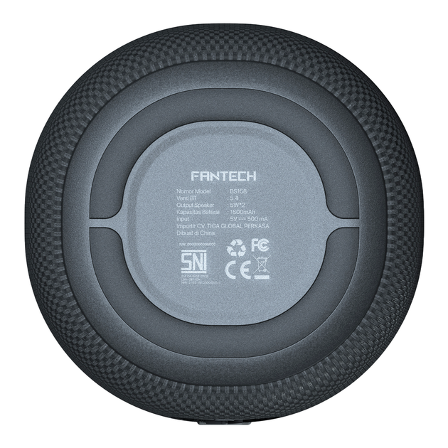 Портативная колонка FANTECH BS158 NeraBox с RGB подсветкой и защитой IPX4 черная для активного отдыха Black - изображение 8