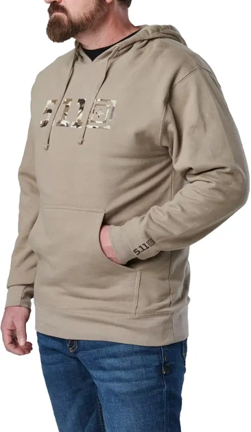 Худи 5.11 Tactical Topo Legacy Hoodie XXL Badlands Tan - изображение 2