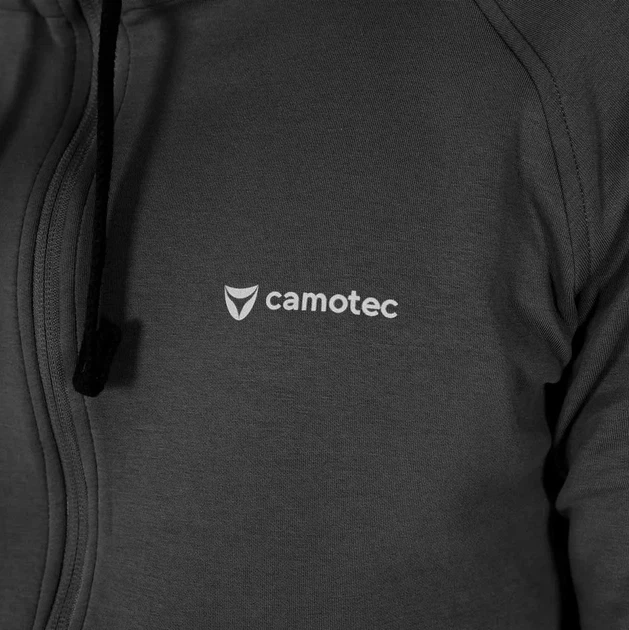 Толстовка Camotec FitPro Zip XXXL black - Фото 4 Толстовка Camotec FitPro Zip XXXL black - изображение 4
