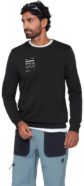 Свитшот Mammut Core ML Crew Neck Vert M XXL black - Фото 2 Свитшот Mammut Core ML Crew Neck Vert M XXL black - изображение 2