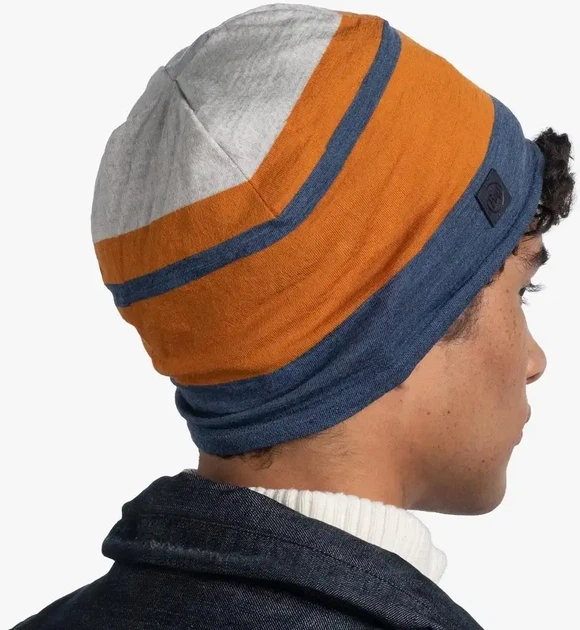 Шапка Buff Merino Move Beaney Steel Blue - изображение 4