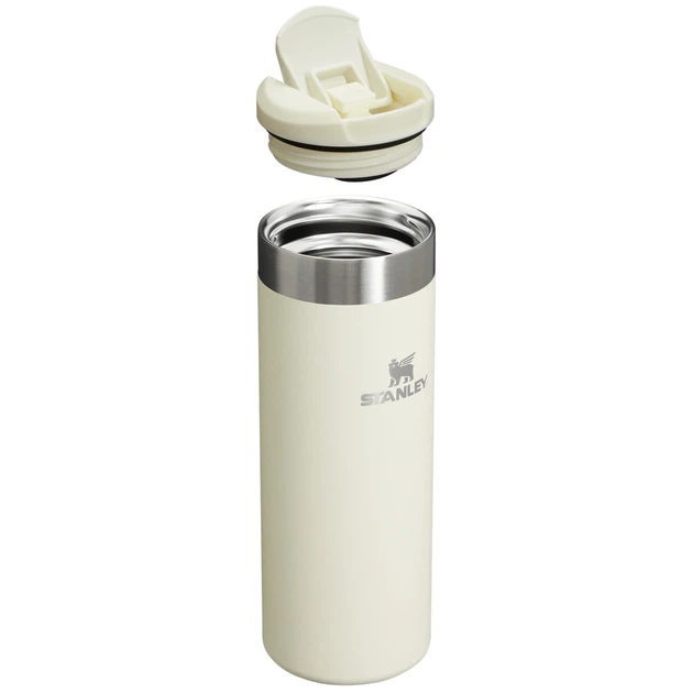 Термокружка 470мл, нержавіюча сталь STANLEY Fliptop Mug Cream Gloss 10-10788-105 - Фото 3 Термокружка 470мл, нержавіюча сталь STANLEY Fliptop Mug Cream Gloss 10-10788-105 - изображение 3