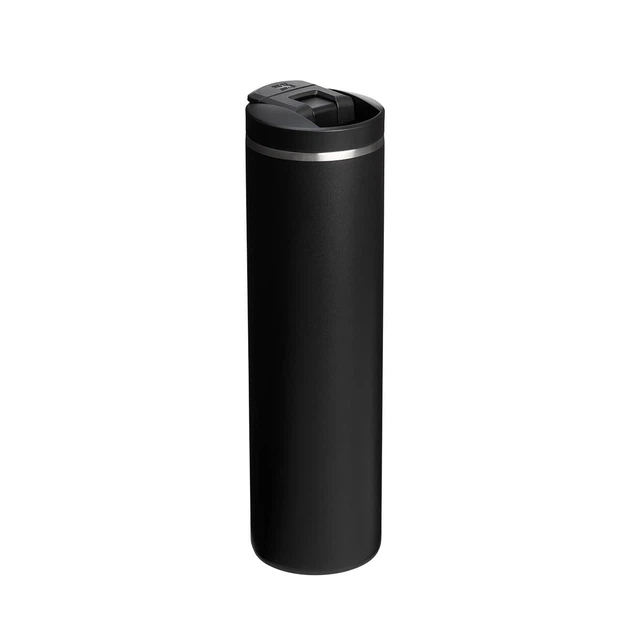 Термокружка 470мл, нержавіюча сталь STANLEY Fliptop Mug Black 2.0 10-13062-011 - Фото 2 Термокружка 470мл, нержавіюча сталь STANLEY Fliptop Mug Black 2.0 10-13062-011 - зображення 2