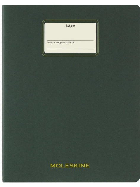 Записная книжка Moleskine Cahier Student XXL, Нелинованный Миртовый зеленый (CHSTU73K15) 8056999276911 - Фото 2 Записная книжка Moleskine Cahier Student XXL, Нелинованный Миртовый зеленый (CHSTU73K15) 8056999276911 - изображение 2