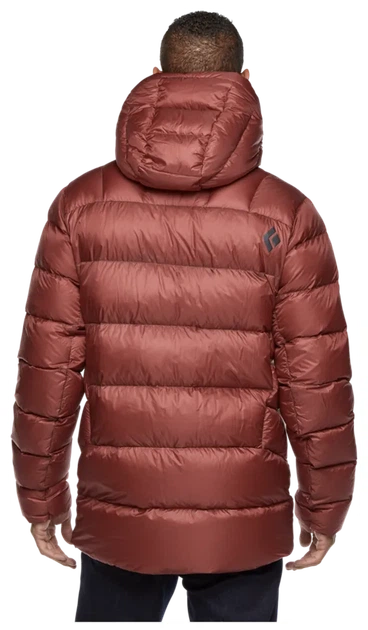 Чоловічий зимовий пуховик парка Black Diamond M Vision Down Parka, Dark Crimson (S) - изображение 3
