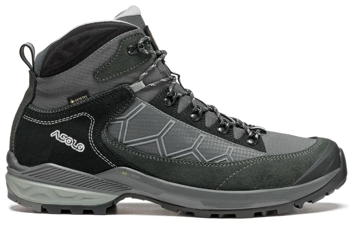 Черевики чоловічі Asolo Falcon EVO GV MM, Light Black/Graphite (43.7) - Фото 9 Черевики чоловічі Asolo Falcon EVO GV MM, Light Black/Graphite (43.7) - изображение 9