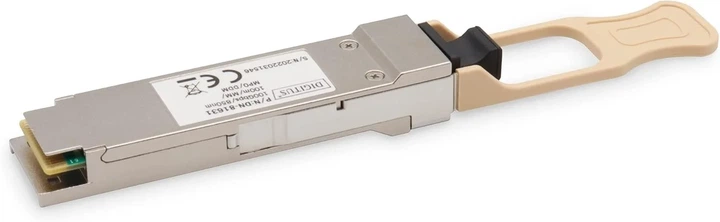 Оптический модуль Digitus QSFP28 SR4 100 Гбит/с MPO (DN-81631) Серый (102222025) - Фото 3 Оптический модуль Digitus QSFP28 SR4 100 Гбит/с MPO (DN-81631) Серый (102222025) - изображение 3
