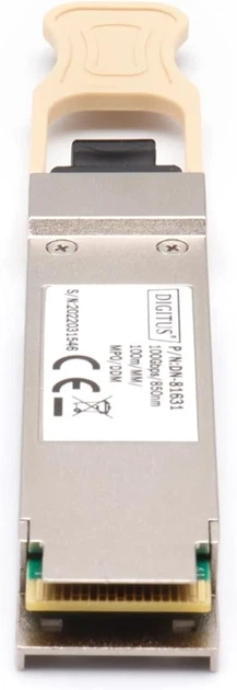 Оптический модуль Digitus QSFP28 SR4 100 Гбит/с MPO (DN-81631) Серый (102222025) - Фото 5 Оптический модуль Digitus QSFP28 SR4 100 Гбит/с MPO (DN-81631) Серый (102222025) - изображение 5
