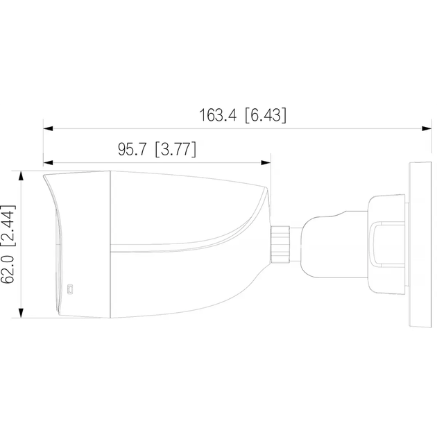 Dahua DH-HAC-HFW1200CLP-IL-A (2.8mm) – HDCVI-камера (2Мп, Dual Light, Mic, IP67) - изображение 4