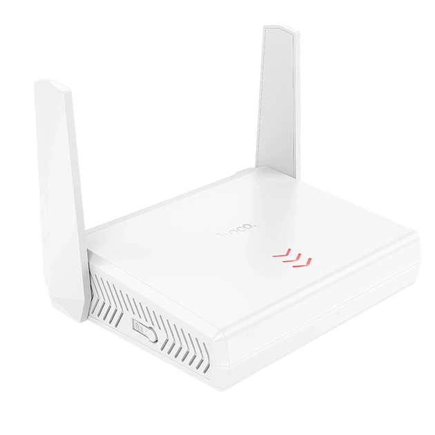 Маршрутизатор Hoco HI36 Wi-Fi 4, 2.4 ГГц, до 300 Мбіт/с, білий - Фото 5 Маршрутизатор Hoco HI36 Wi-Fi 4, 2.4 ГГц, до 300 Мбіт/с, білий - изображение 5