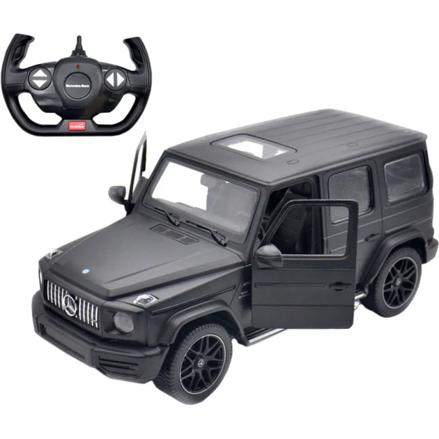 Машинка Rastar Mercedes-Benz G63 AMG на радиоуправлении. 1:14. Черный - Фото 1 Машинка Rastar Mercedes-Benz G63 AMG на радиоуправлении. 1:14. Черный - изображение 1