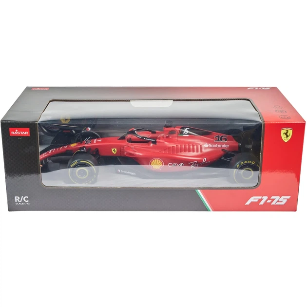 Машинка Rastar Ferrari F1 75 1:12 Красный - Фото 9 Машинка Rastar Ferrari F1 75 1:12 Красный - изображение 9