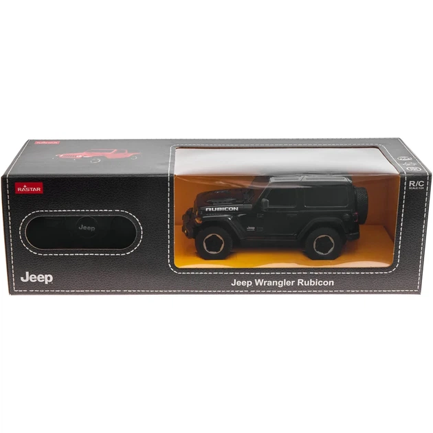 Машинка Rastar JEEP Wrangler JL 1:24 Чорний - зображення 9