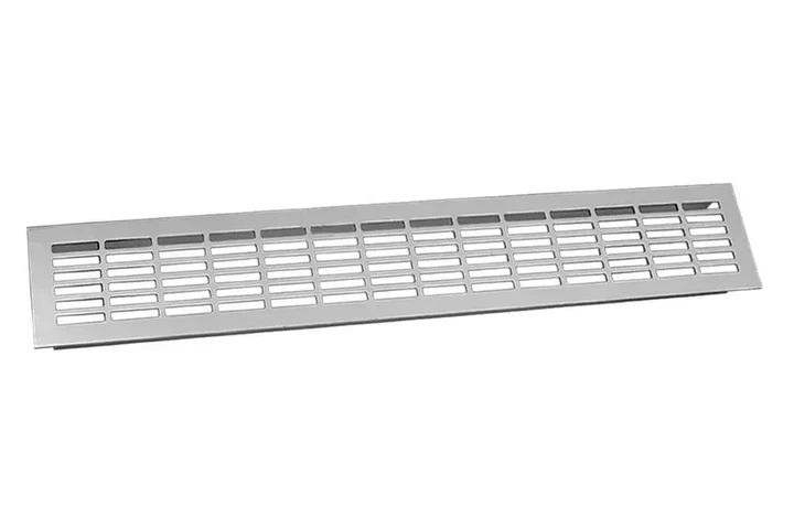 Решетка вентиляционная GTV Алюминий 480х80 - Фото 1 Решетка вентиляционная GTV Алюминий 480х80 - изображение 1