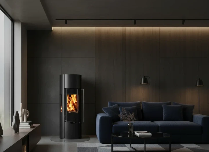 Печь панорамное стекло Ember kamin E15 XL VG Stahl - изображение 5