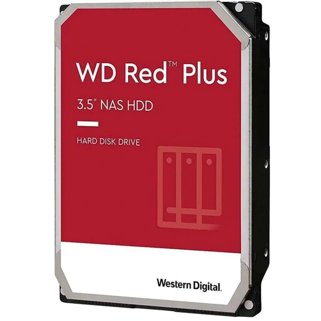 Жесткий диск WD Red Plus 6TB/3.5/5400/256/S3.0 (WD60EFPX) - изображение 2