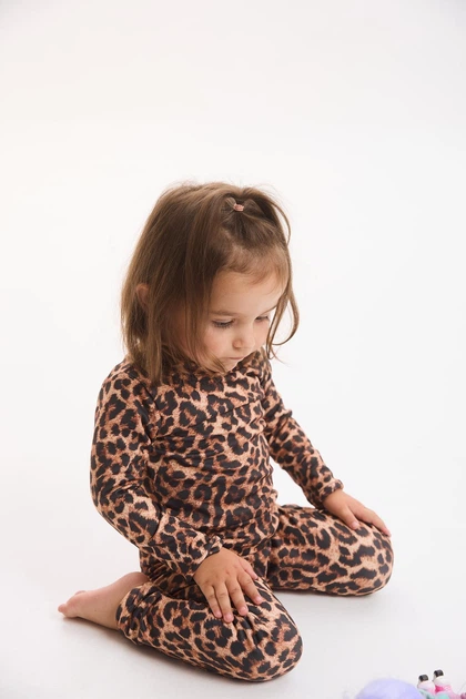 Дитяча термобілизна Thermo Print Kids LEO, комплект кофта та штани, мікродайвінг на флісі 134 - Фото 9 Дитяча термобілизна Thermo Print Kids LEO, комплект кофта та штани, мікродайвінг на флісі 134 - зображення 9