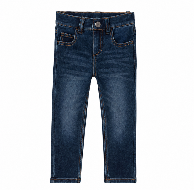 Дитячі джинси Lupilu р. 104 (3-4 роки) для хлопчика Slim Fit регулювання талії - зображення 4