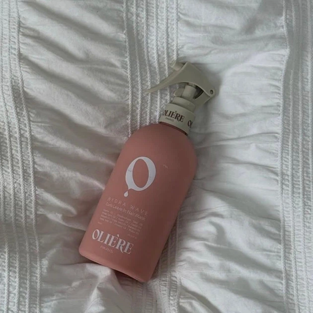 Незмивна спрей-маска для кучерявого волосся OLIE'RE PARIS Hydra Wave Curly Leave In Hair Mask 300 мл - зображення 4