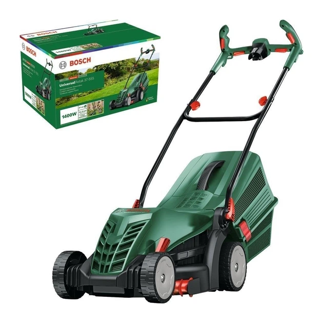 Газонокосарка Bosch UniversalRotak 37-555 1400Вт, 37см, 40л, 27-50мм, 15.5кг (0.600.8A6.501) - изображение 7