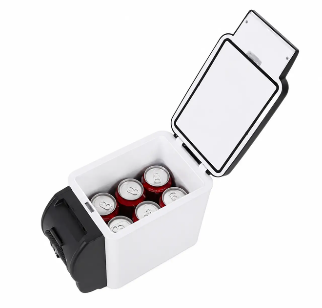 Автомобільний холодильник Portable Electronic 7.5 л 12V, термобокс для охолодження та підігріву їжі й напоїв від прикурювача - зображення 8