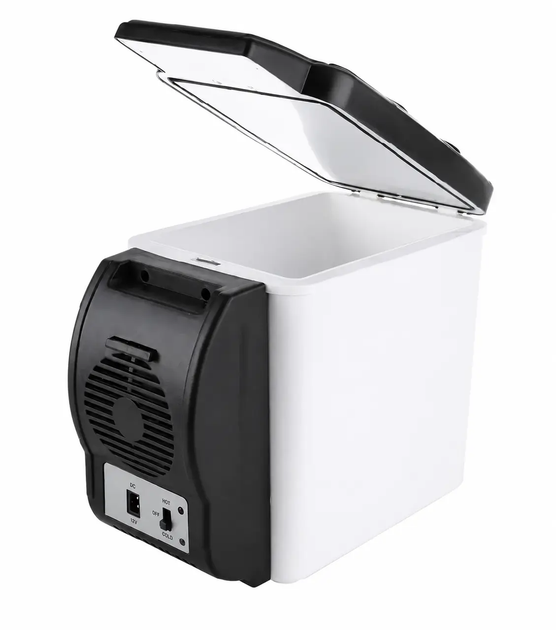 Автомобільний холодильник Portable Electronic 7.5 л 12V, термобокс для охолодження та підігріву їжі й напоїв від прикурювача - зображення 9