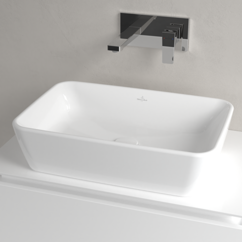 Раковина накладная Villeroy&Boch Architectura 600x405 прямоугольная, белая (5A276001) - изображение 3