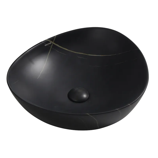 Умывальник накладной Mixxus Premium Wave-0104 460х420 асиметричный, черный матовый (MP6534) - Фото 1 Умывальник накладной Mixxus Premium Wave-0104 460х420 асиметричный, черный матовый (MP6534) - изображение 1