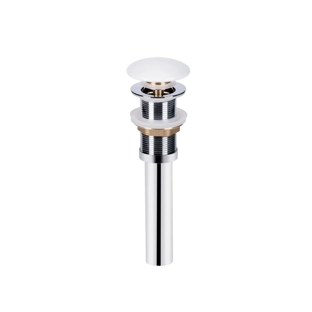 Раковина накладная Qtap Scorpio 600х400 овальная, белая (QT14112203WN47315) - изображение 5