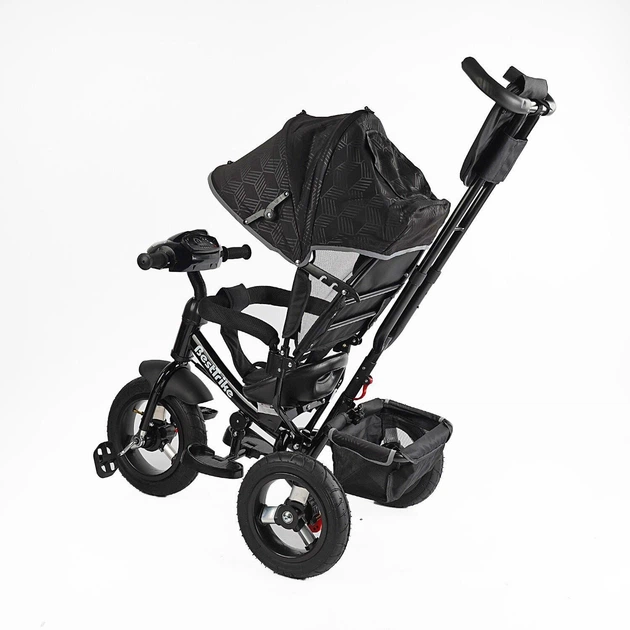 Детский трехколесный велосипед Best Trike 3390 39-211 с надувными колесами, пультом и USB - изображение 4