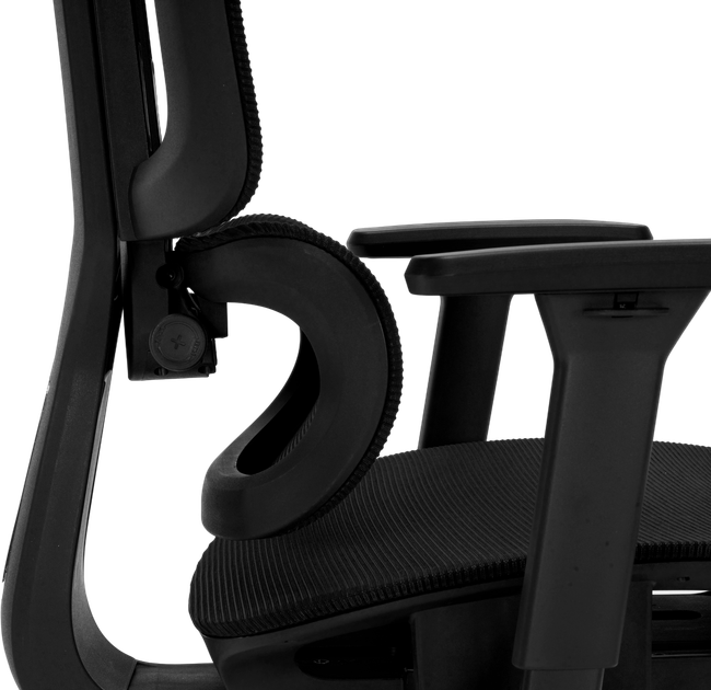 Офисное эргономичное кресло GT Racer B-5757 Black/Black - Фото 5 Офисное эргономичное кресло GT Racer B-5757 Black/Black - изображение 5