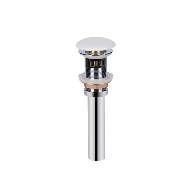 Раковина накладная Qtap Dove 630х415 овальная, белая (QT06113077WN47309) - изображение 5