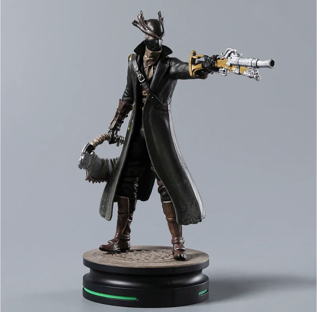 Коллекционная фигурка Охотник Хантер из игры BloodBorne Бладборн, статуэтка героя игры Bloodborne с подставкой, 23 см - Фото 3 Коллекционная фигурка Охотник Хантер из игры BloodBorne Бладборн, статуэтка героя игры Bloodborne с подставкой, 23 см - изображение 3