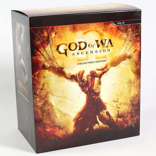 Колекційна фігурка Кратос God of War Ascension — екшн-статуетка Кратоса з клинками хаосу на підставці, 18 см. - Фото 7 Колекційна фігурка Кратос God of War Ascension — екшн-статуетка Кратоса з клинками хаосу на підставці, 18 см. - зображення 7