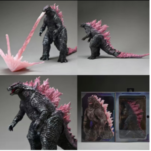 Коллекционная фигурка Godzilla King of Monsters — окаймление Годзилла Король монстров, с розовыми шипами, 16 см - Фото 2 Коллекционная фигурка Godzilla King of Monsters — окаймление Годзилла Король монстров, с розовыми шипами, 16 см - изображение 2