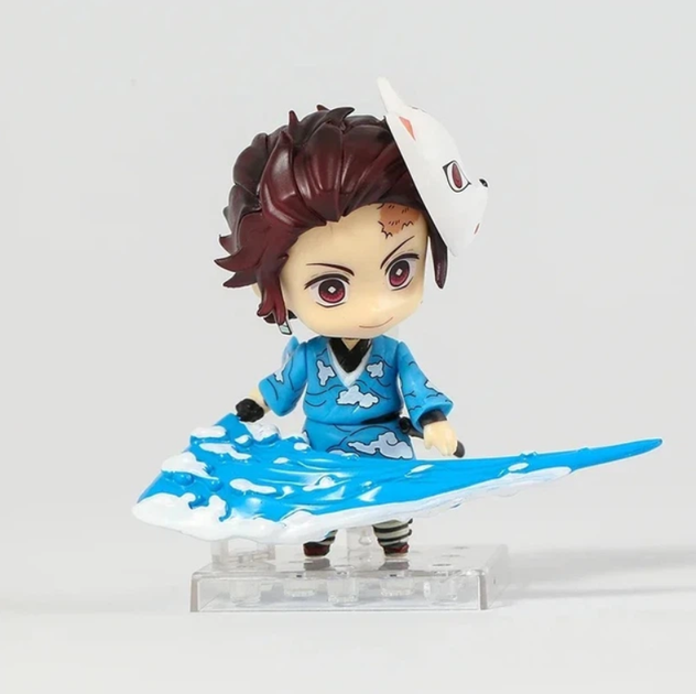 Коллекционная фигурка статуэтка Танджиро Камадо Tanjiro Kamado Demon Slayer: Kimetsu no Yaiba Nendoroid аниме минифигурка в кимоно, 10 см - Фото 7 Коллекционная фигурка статуэтка Танджиро Камадо Tanjiro Kamado Demon Slayer: Kimetsu no Yaiba Nendoroid аниме минифигурка в кимоно, 10 см - изображение 7