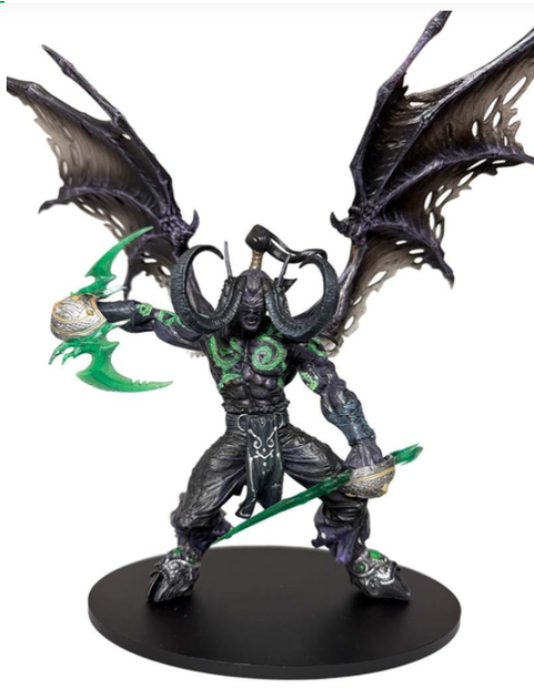 Фигурка Illidan Stormrage World of Warcraft / Ильидан Ярость Бури Варкрафт / Демонская форма Demon Hunter DC5 - Фото 1 Фигурка Illidan Stormrage World of Warcraft / Ильидан Ярость Бури Варкрафт / Демонская форма Demon Hunter DC5 - зображення 1