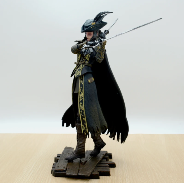 Коллекционная фигурка Lady Maria of the Astral Clocktower по игре Bloodborne Бладборн | Статуэтка Леди Марии из Часовой Башни, не подвижная, 29 см - Фото 4 Коллекционная фигурка Lady Maria of the Astral Clocktower по игре Bloodborne Бладборн | Статуэтка Леди Марии из Часовой Башни, не подвижная, 29 см - изображение 4