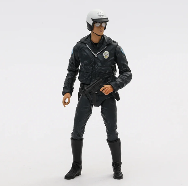 Фигурка T-1000 (Motorcycle Cop) — Коллекционная фигурка из фильма Терминатор 2: Судный день — Collectible Action Figure Terminator 2 - изображение 5