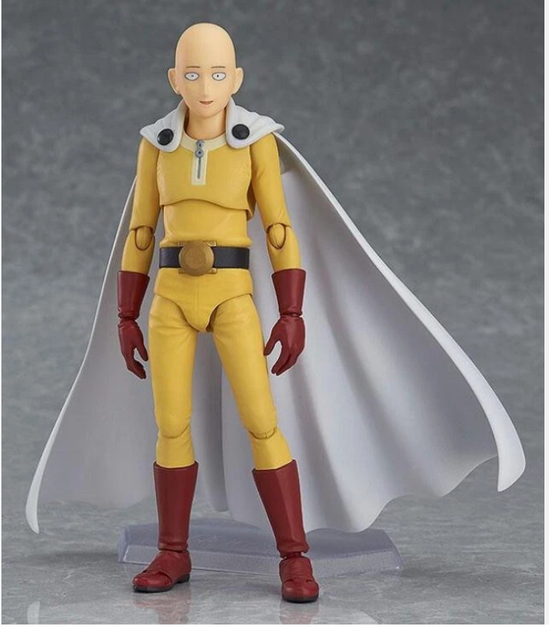 Коллекционная экшн-фигурка figma 310 Сайтама (Saitama) One Punch Man Ванпанчмен 15 см на шарнирах - изображение 2