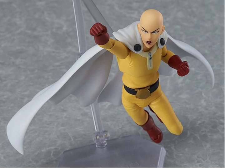 Коллекционная экшн-фигурка figma 310 Сайтама (Saitama) One Punch Man Ванпанчмен 15 см на шарнирах - изображение 5