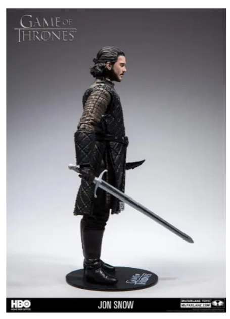 Колекційна екшн-фігурка Джон Сноу Jon Snow з фільму Гра престолів Game of Thrones, 16 см - зображення 4