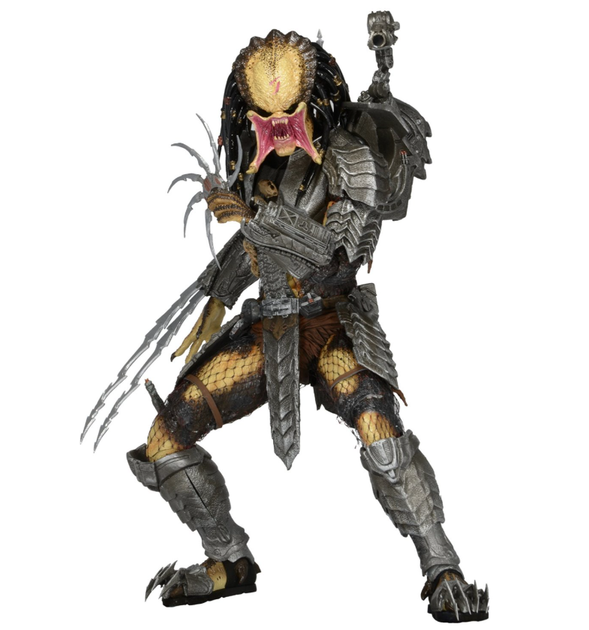 Коллекционная фигурка Celtic Predator AVP Alien vs Predator — экшен-фигура Хищник с доспехами и копьем, 20 см - Фото 2 Коллекционная фигурка Celtic Predator AVP Alien vs Predator — экшен-фигура Хищник с доспехами и копьем, 20 см - изображение 2