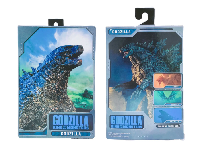 Коллекционная фигурка Годзиллы Godzilla King of Monsters — кайдзю Король монстров с атомным лучом и военными кораблями, 16 см - изображение 4