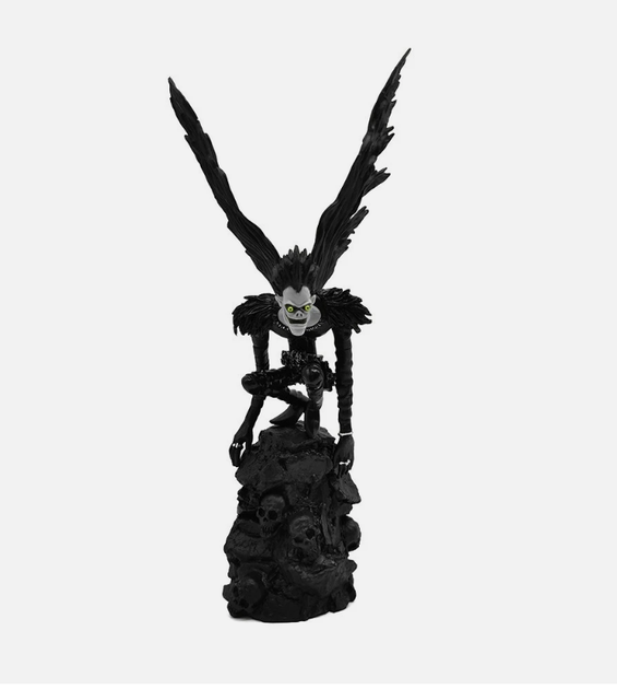Коллекционная аниме фигурка Ryuk Death Note 23 см – статуэтка Рюк с подставкой (Тетрадь смерти) Anime Statue Figure - изображение 8